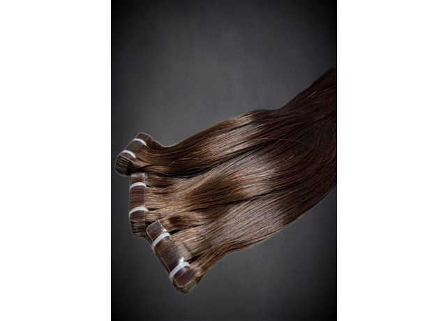 Extensii Tape-in SLAVIC Hair Ciocolatiu